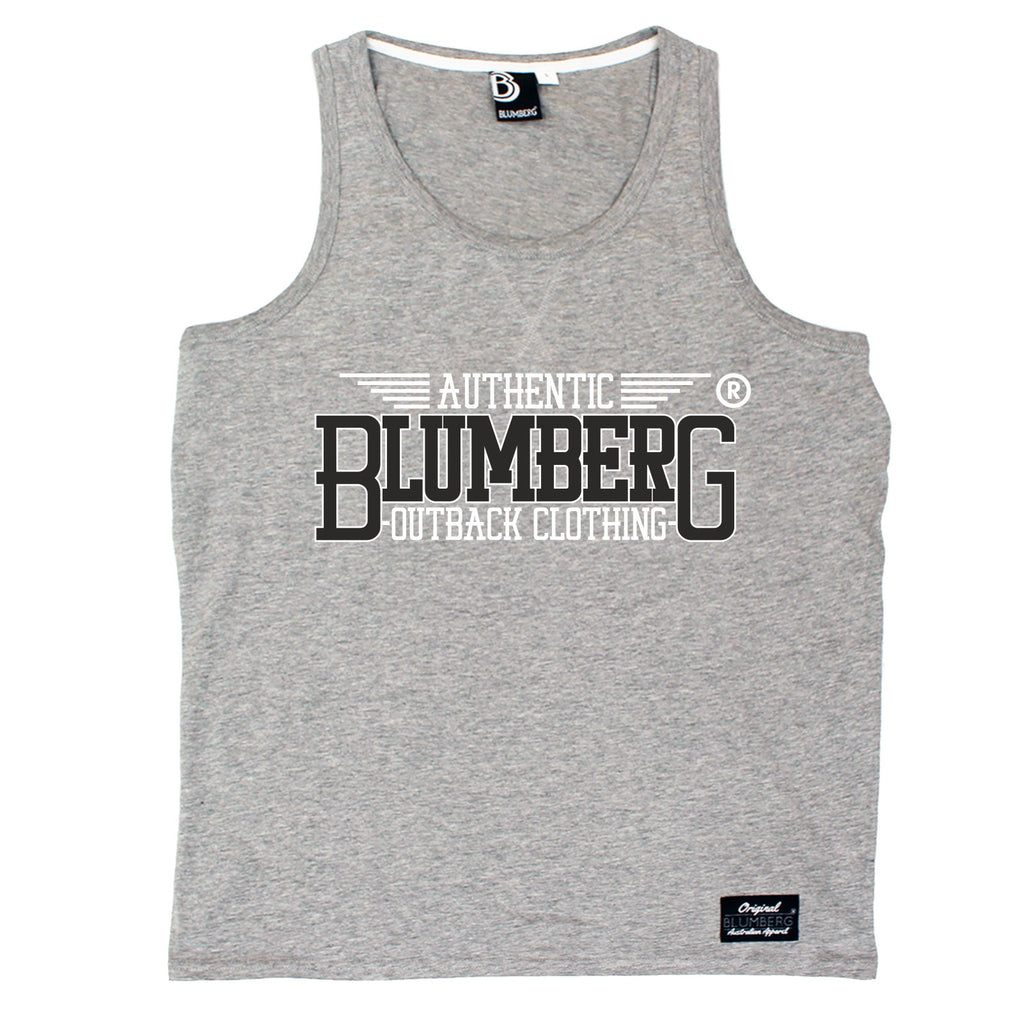 Blumberg Australia Men's Authentic Blumberg Outback Clothing Premium Vest Tank Top