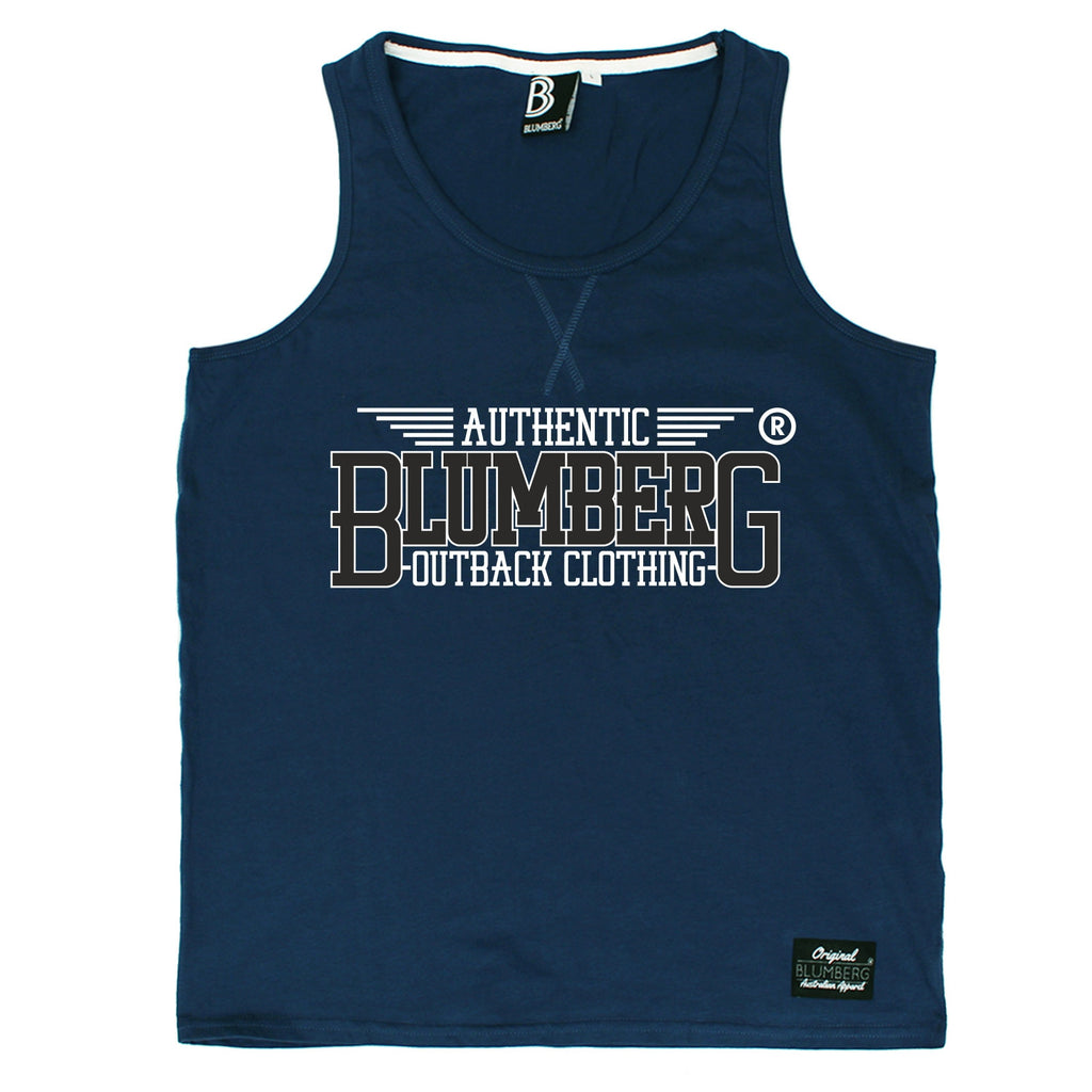 Blumberg Australia Men's Authentic Blumberg Outback Clothing Premium Vest Tank Top