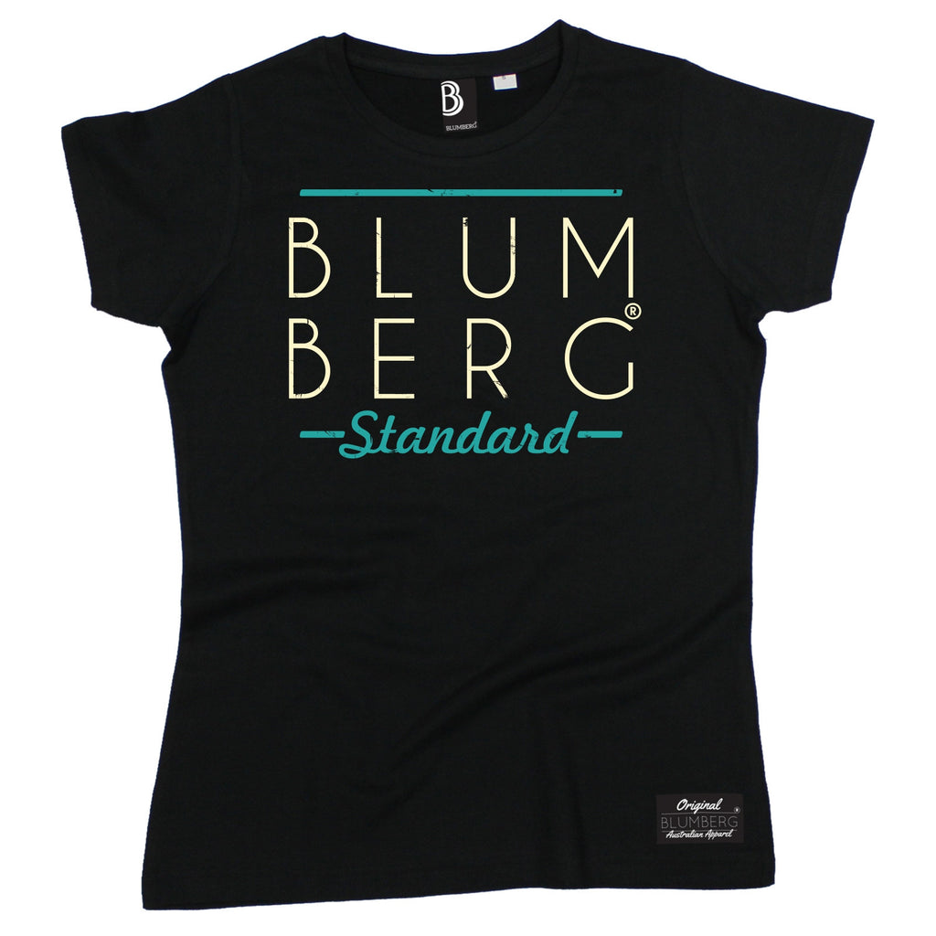 Women's Blumberg Standard Cream Large Bold Text  - Premium T-Shirt