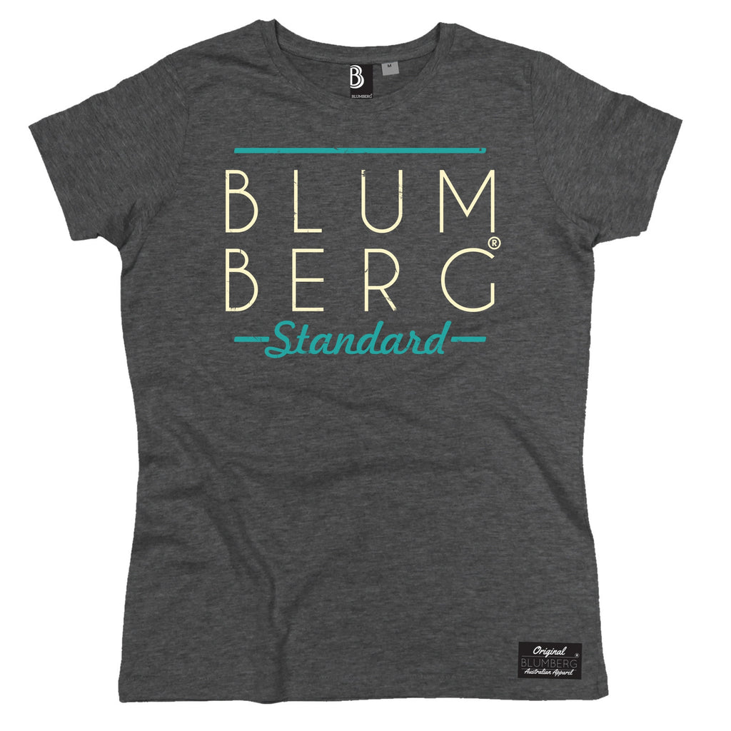 Women's Blumberg Standard Cream Large Bold Text  - Premium T-Shirt