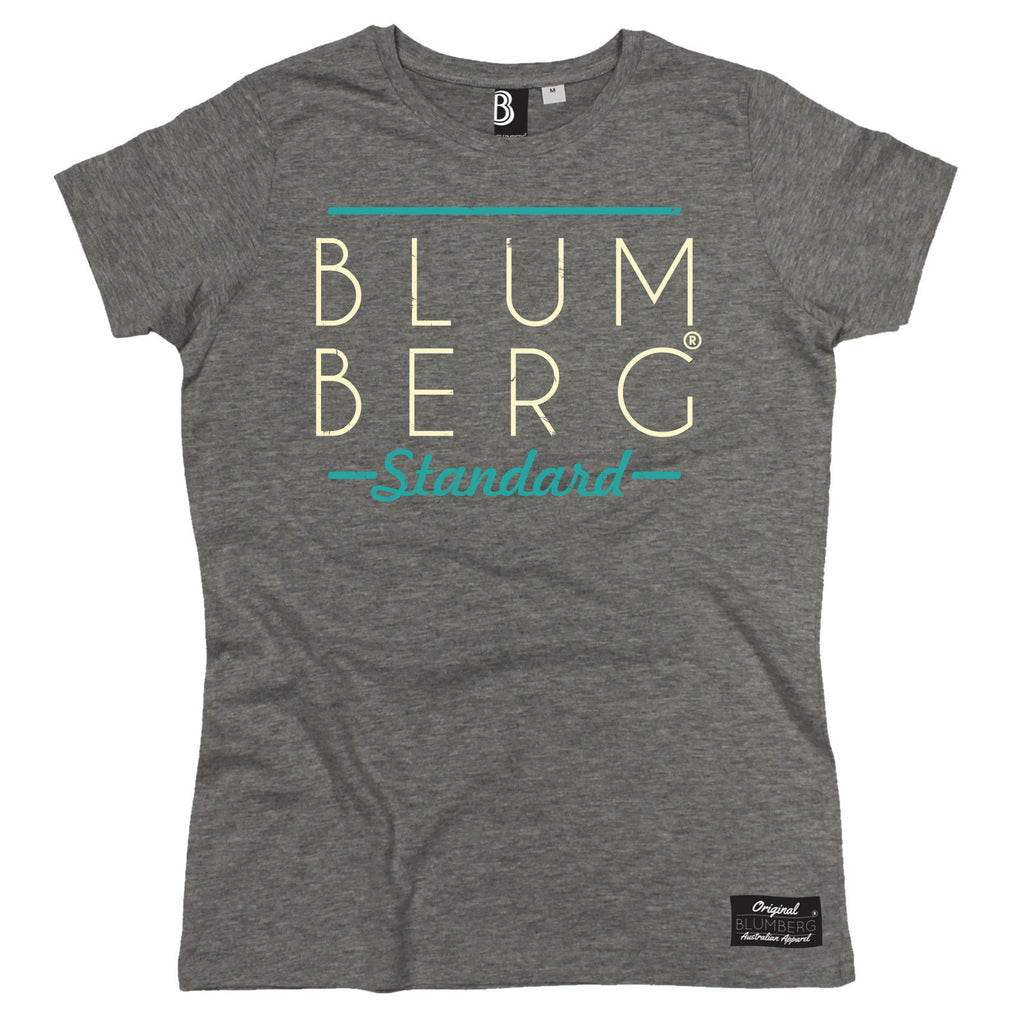 Women's Blumberg Standard Cream Large Bold Text  - Premium T-Shirt