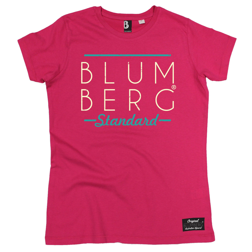 Women's Blumberg Standard Cream Large Bold Text  - Premium T-Shirt