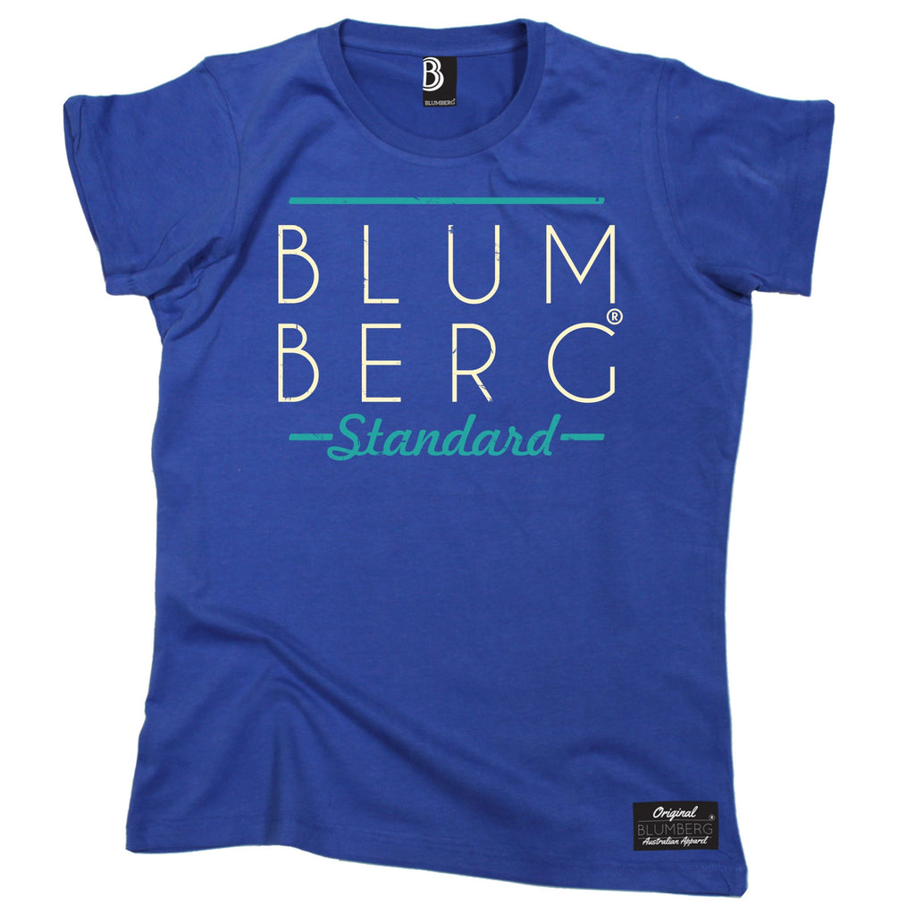 Women's Blumberg Standard Cream Large Bold Text  - Premium T-Shirt