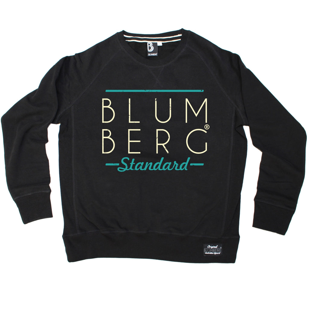 Blumberg Australia Men's Blumberg Standard Cream Large Bold Text Premium Sweatshirt