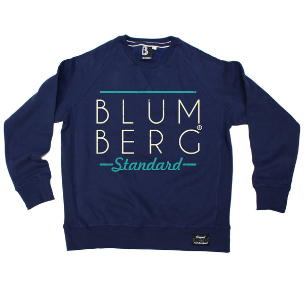 Blumberg Australia Men's Blumberg Standard Cream Large Bold Text Premium Sweatshirt