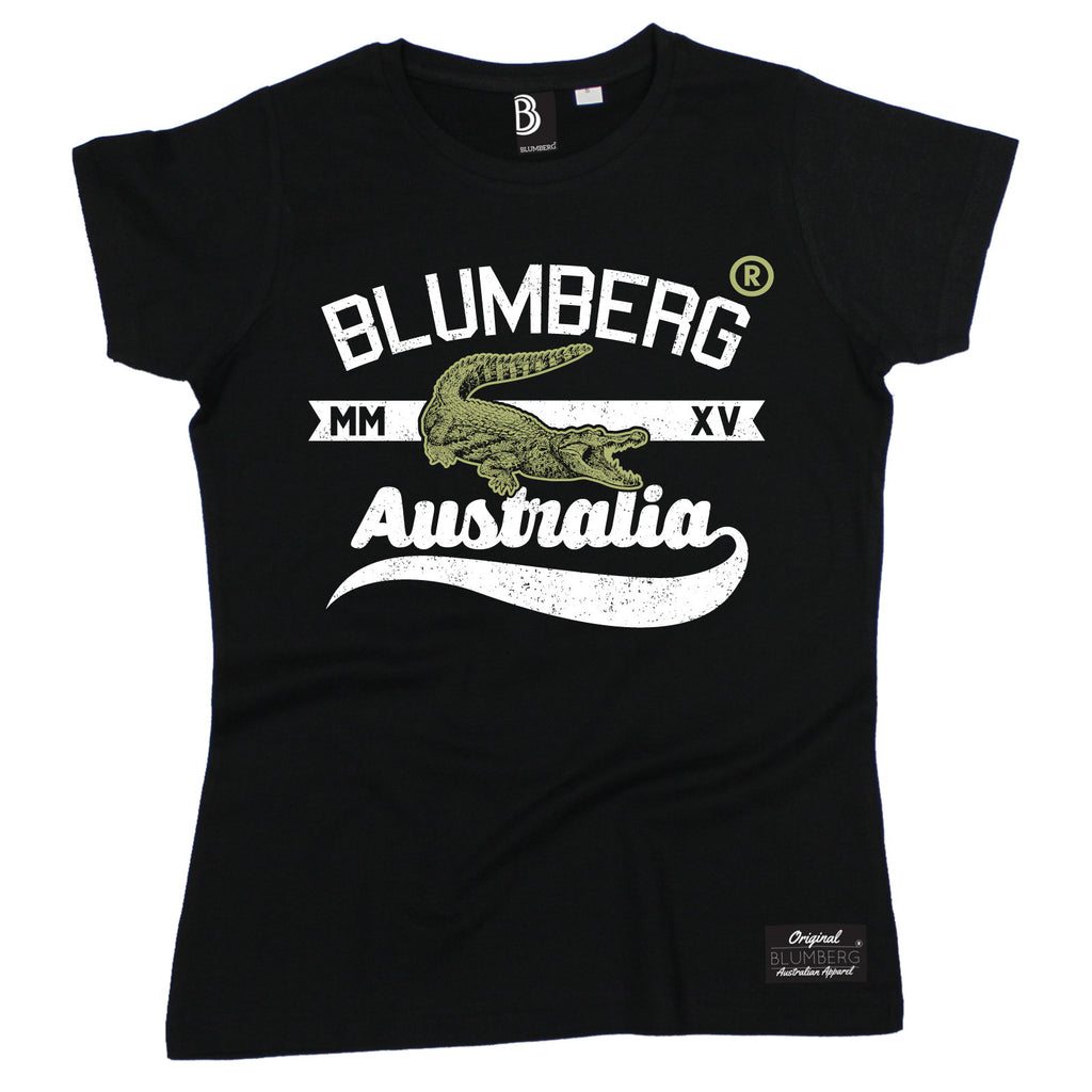 Blumberg Women's Blumberg Australia Crocodile Design - Premium T-Shirt