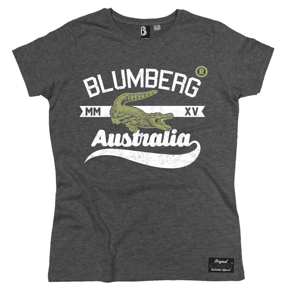 Blumberg Women's Blumberg Australia Crocodile Design - Premium T-Shirt