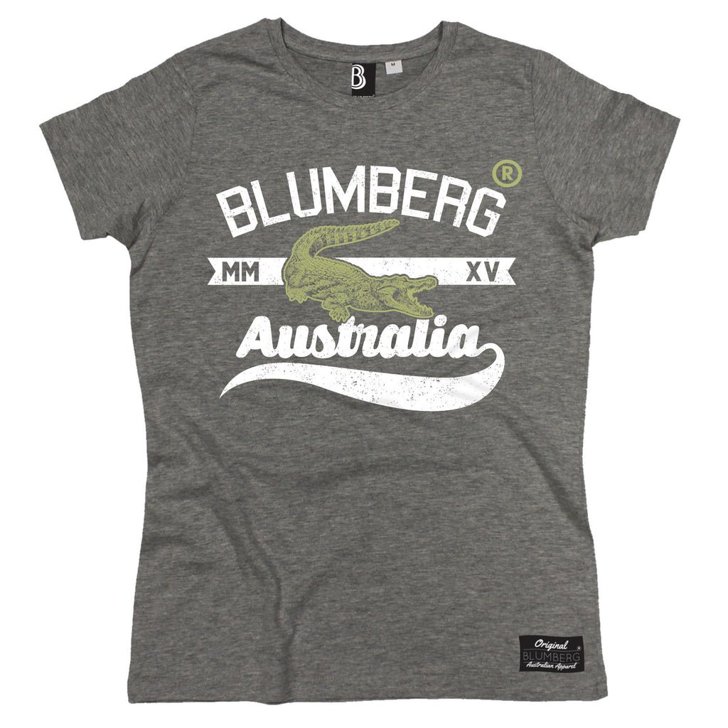 Blumberg Women's Blumberg Australia Crocodile Design - Premium T-Shirt