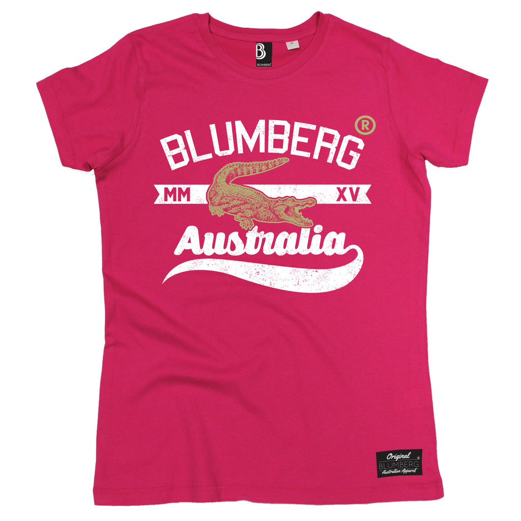 Blumberg Women's Blumberg Australia Crocodile Design - Premium T-Shirt