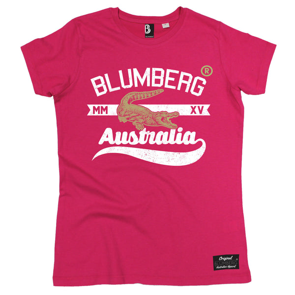 Blumberg Women's Blumberg Australia Crocodile Design - Premium T-Shirt