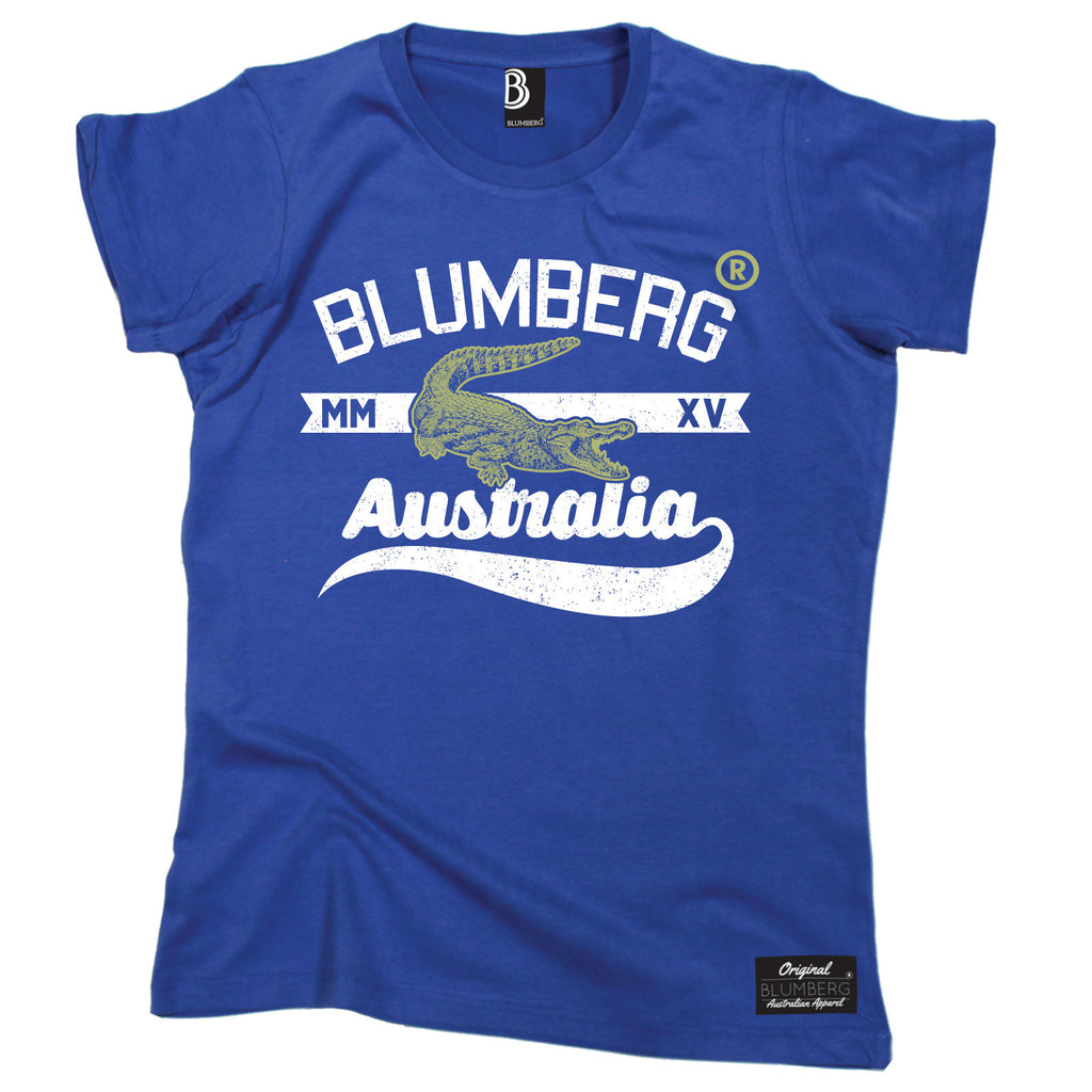 Blumberg Women's Blumberg Australia Crocodile Design - Premium T-Shirt