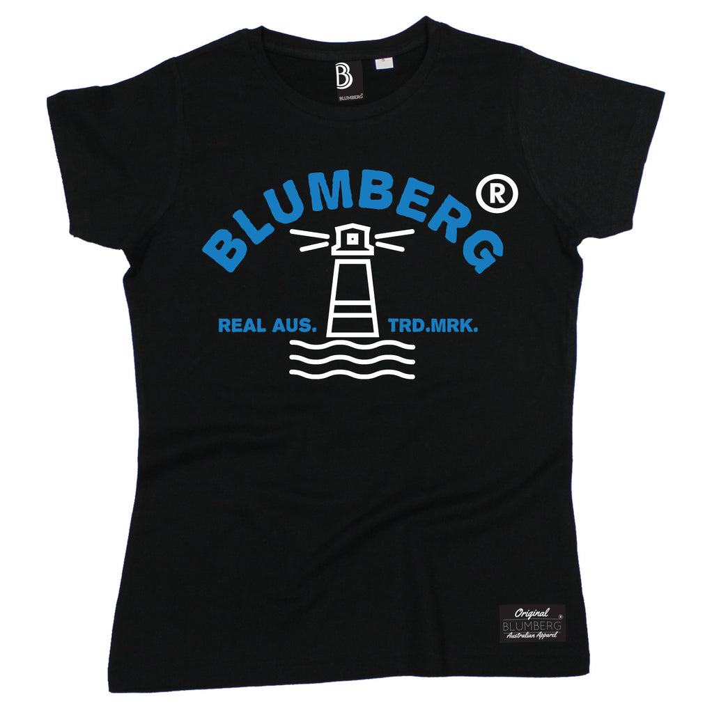 Women's Blumberg Lighthouse Chest Design - Premium T-Shirt