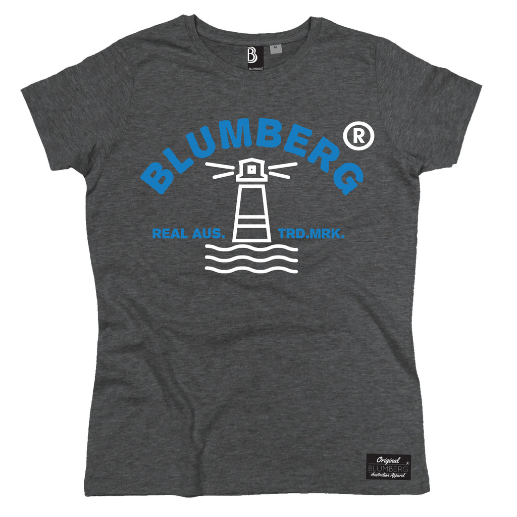 Women's Blumberg Lighthouse Chest Design - Premium T-Shirt