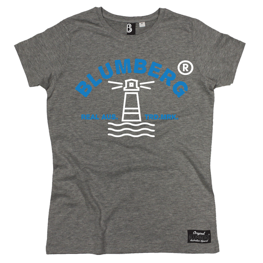 Women's Blumberg Lighthouse Chest Design - Premium T-Shirt