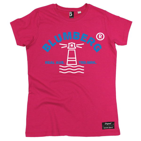 Women's Blumberg Lighthouse Chest Design - Premium T-Shirt