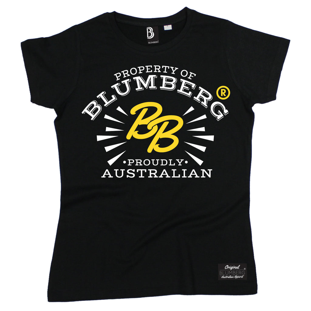 Blumberg Australia Women's Property Of .. BB Proudly Australian Premium T-Shirt