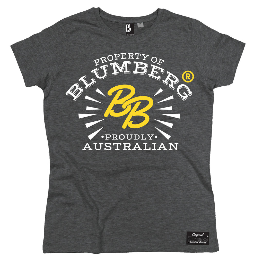 Blumberg Australia Women's Property Of .. BB Proudly Australian Premium T-Shirt