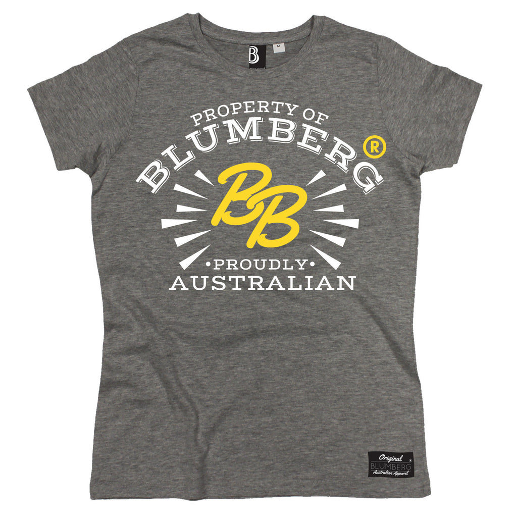 Blumberg Australia Women's Property Of .. BB Proudly Australian Premium T-Shirt