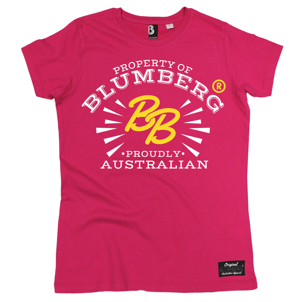 Blumberg Australia Women's Property Of .. BB Proudly Australian Premium T-Shirt