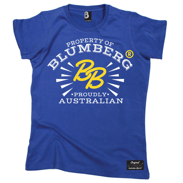 Blumberg Women's Property Of Blumberg BB Proudly Australian - Premium T-Shirt