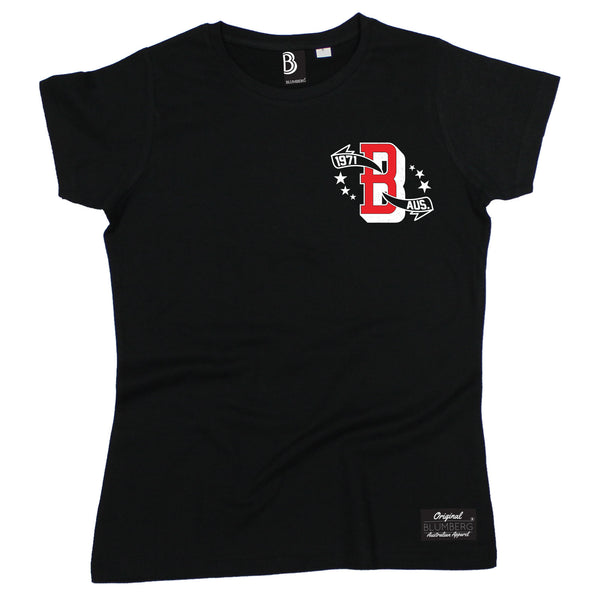 Blumberg Women's B 1971 AUS Breast Pocket Design - Premium T-Shirt
