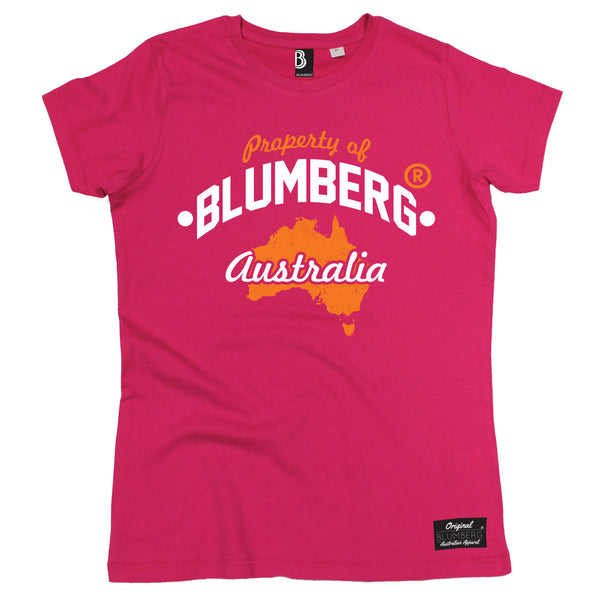 Women's Property Of Blumberg Australia Map - Premium T-Shirt