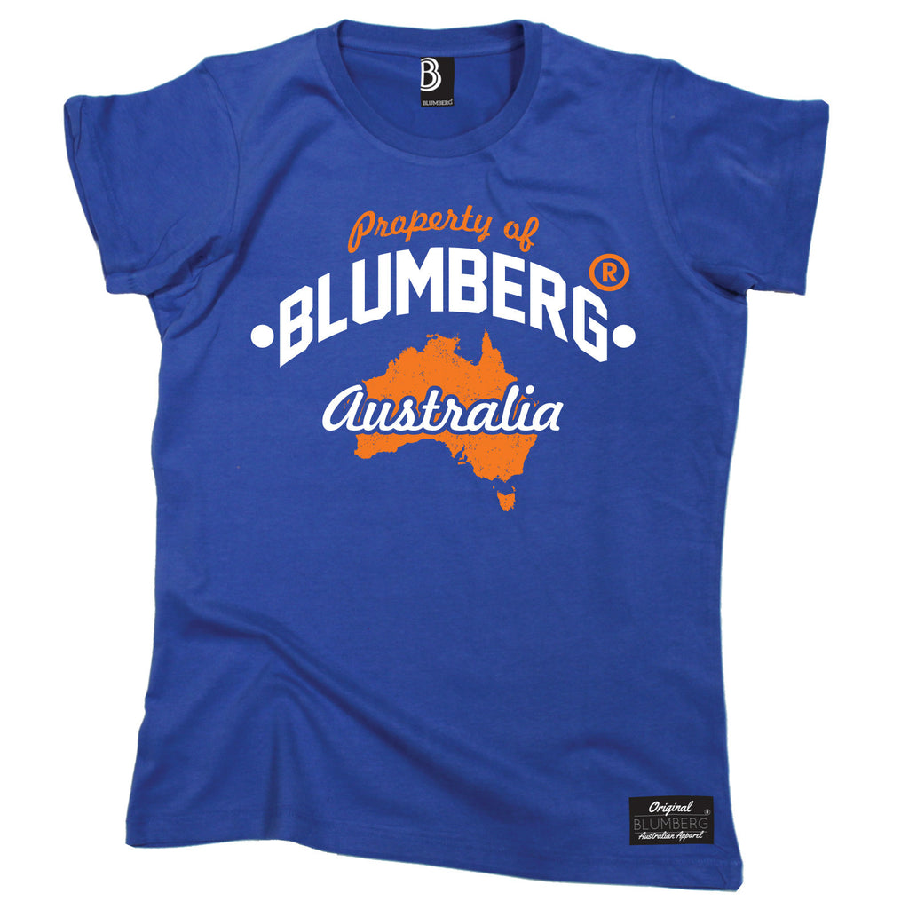 Women's Property Of Blumberg Australia Map - Premium T-Shirt