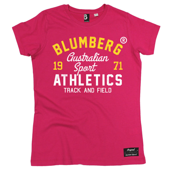 Blumberg Women's Australian Sport Athletics Track And Field 1971 - Premium T-Shirt