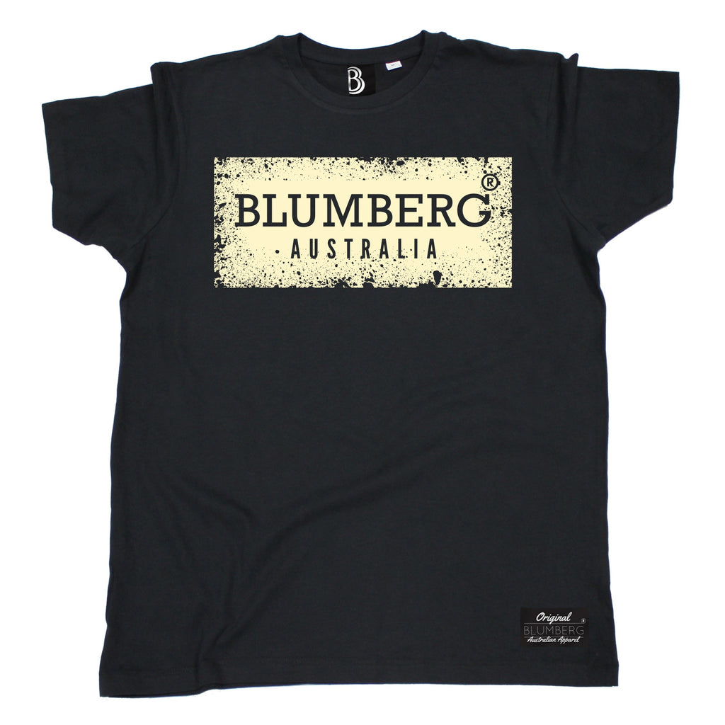 Men's Blumberg Australia Cream Distressed Design Premium T-Shirt