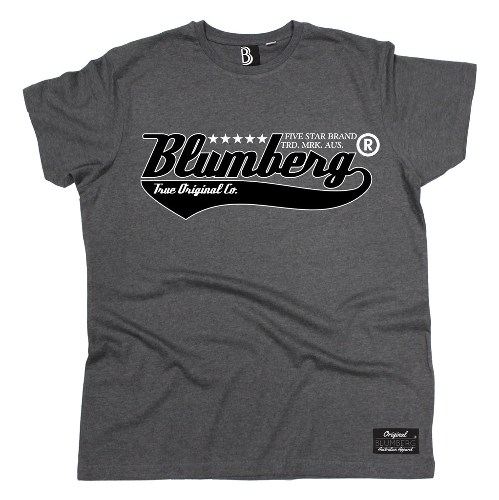 Blumberg Australia Men's Five Star Brand Premium T-Shirt