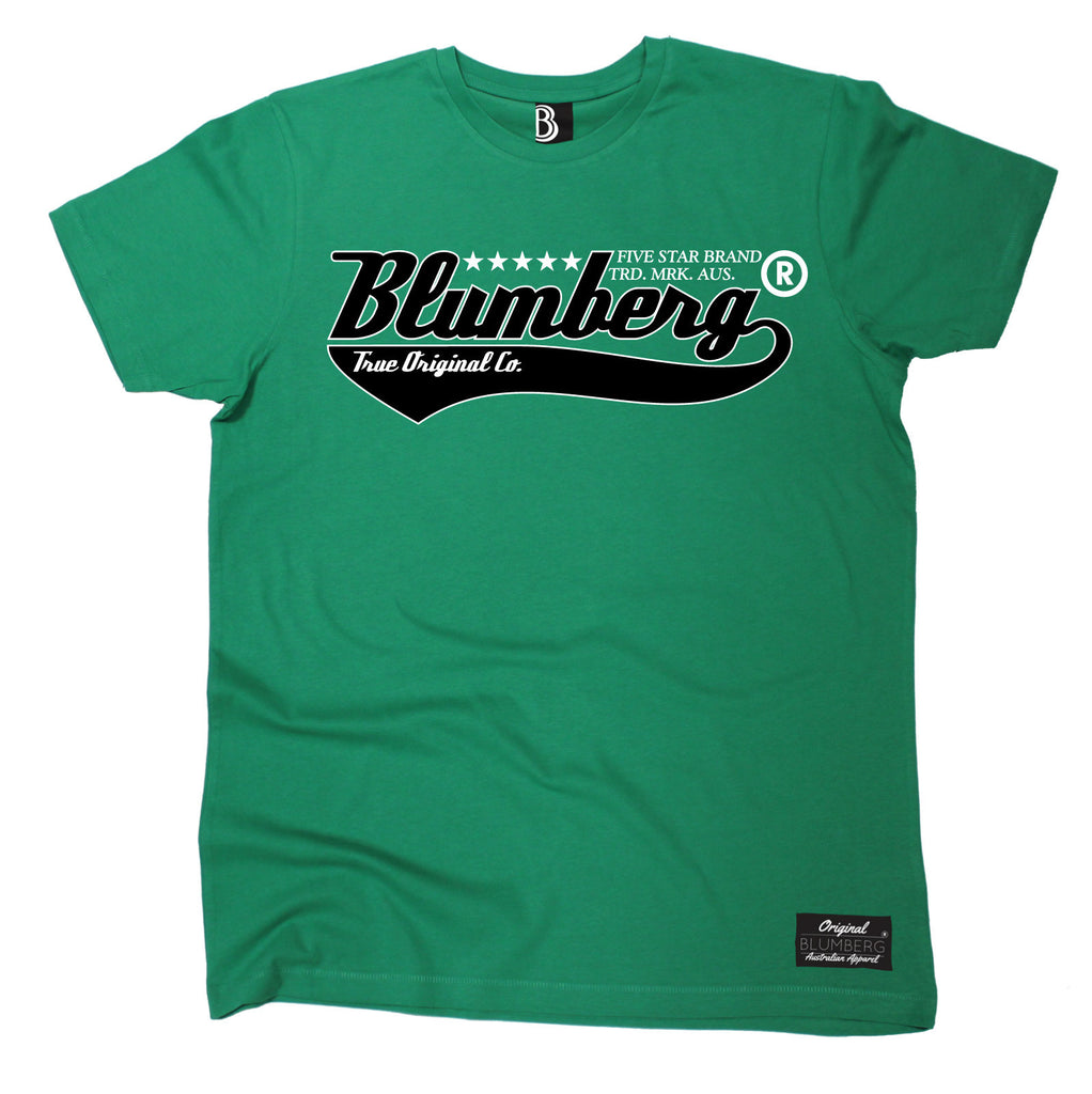 Blumberg Australia Men's Five Star Brand Premium T-Shirt
