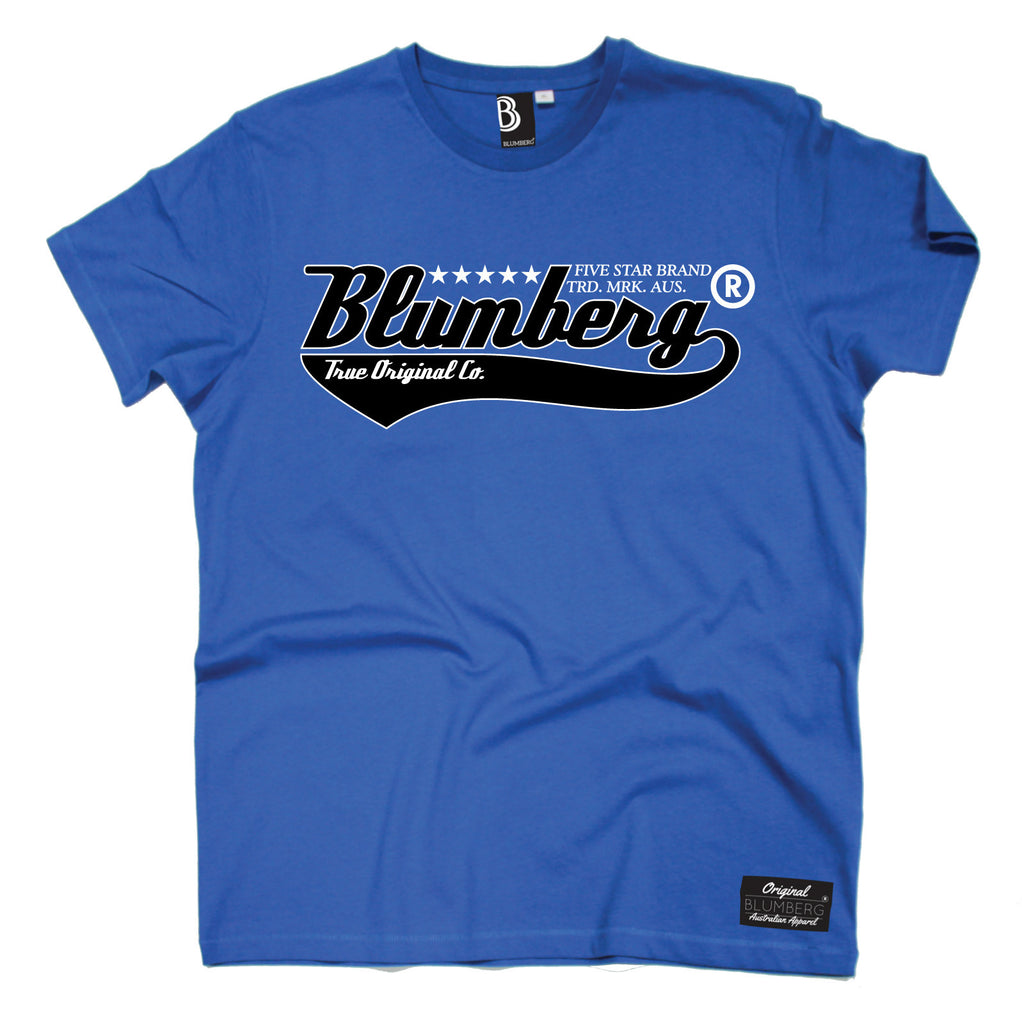 Blumberg Australia Men's Five Star Brand Premium T-Shirt