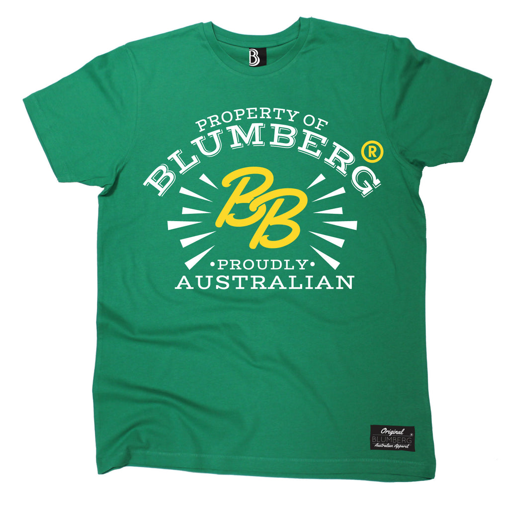 Blumberg Australia Men's Property Of ... BB Proudly Australian Premium T-Shirt