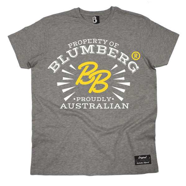 Blumberg Men's Property Of Blumberg BB Proudly Australian Premium T-Shirt