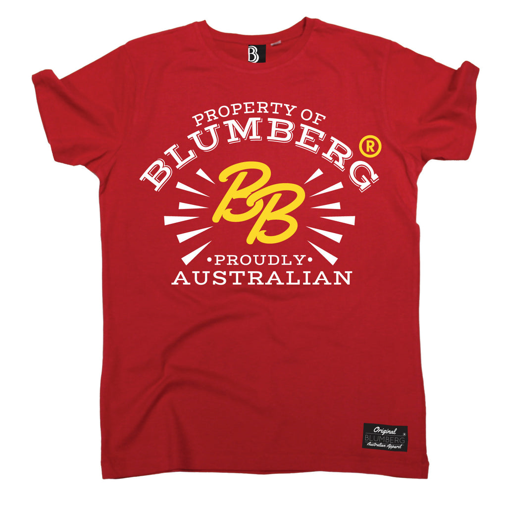 Blumberg Australia Men's Property Of ... BB Proudly Australian Premium T-Shirt