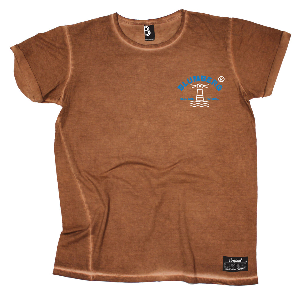 Men's Blumberg Lighthouse Breast Design Premium T-Shirt