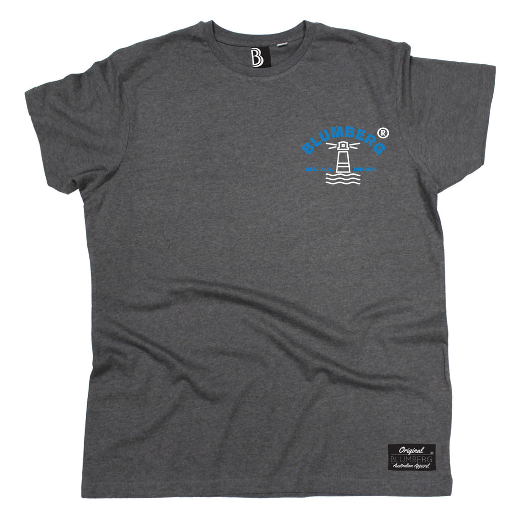 Men's Blumberg Lighthouse Breast Design Premium T-Shirt