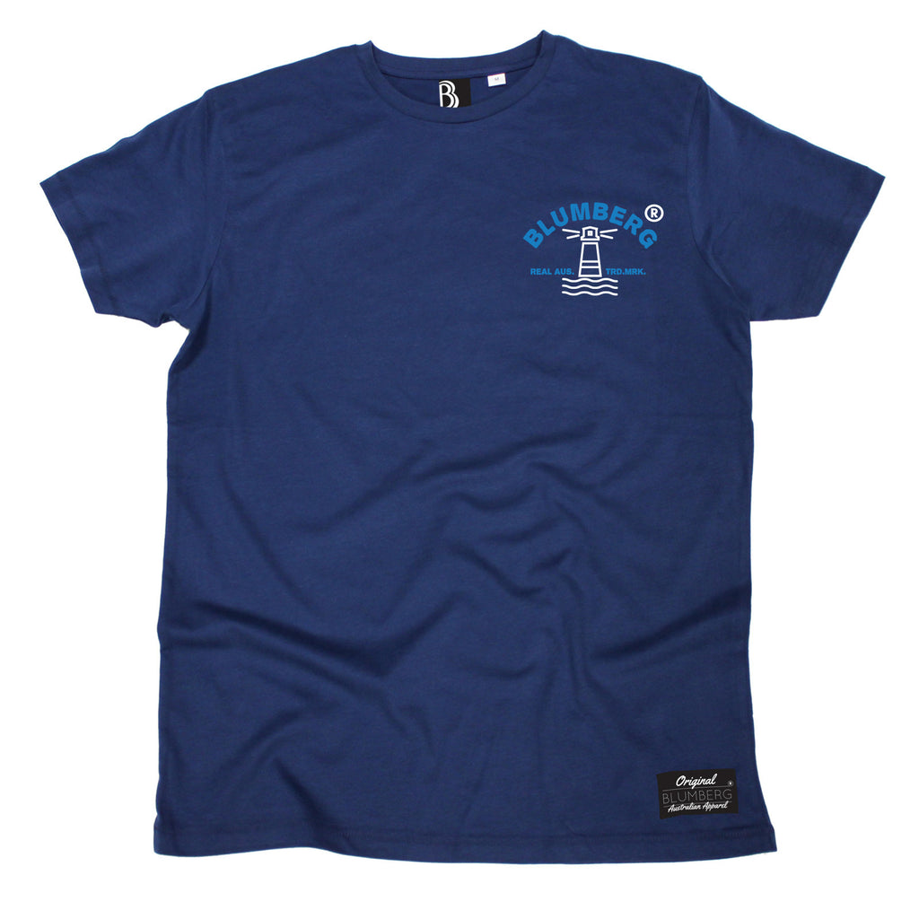 Men's Blumberg Lighthouse Breast Design Premium T-Shirt