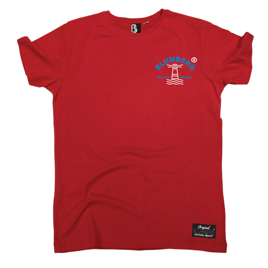 Men's Blumberg Lighthouse Breast Design Premium T-Shirt