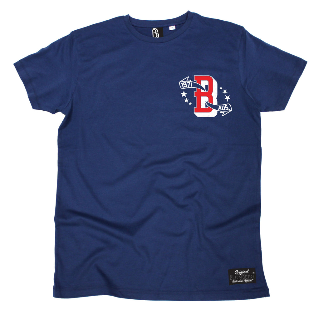 Blumberg Women's B 1971 AUS Breast Pocket Design - Premium T-Shirt