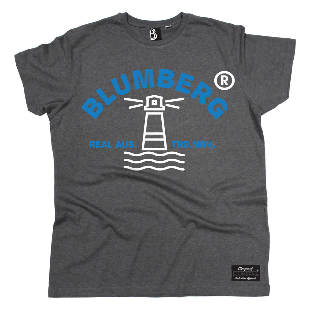 Men's Blumberg Lighthouse Chest Design Premium T-Shirt