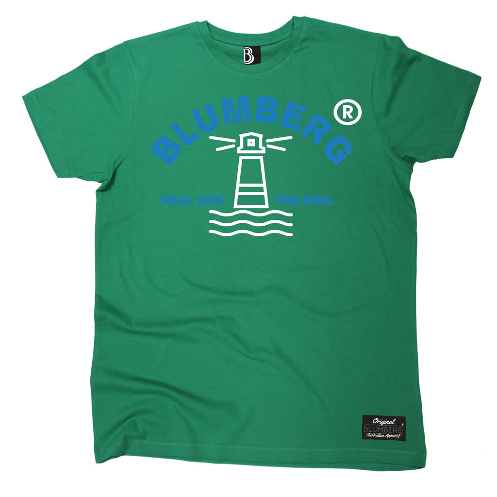 Men's Blumberg Lighthouse Chest Design Premium T-Shirt