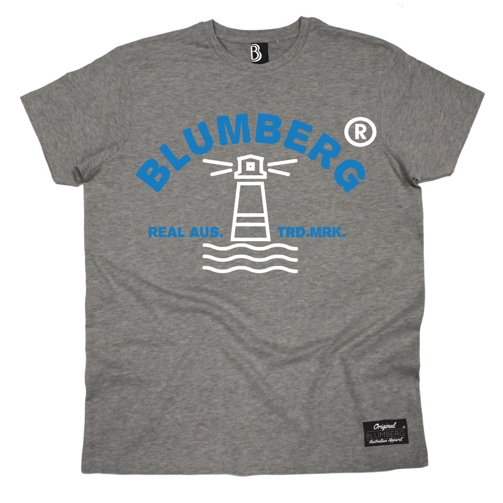 Men's Blumberg Lighthouse Chest Design Premium T-Shirt