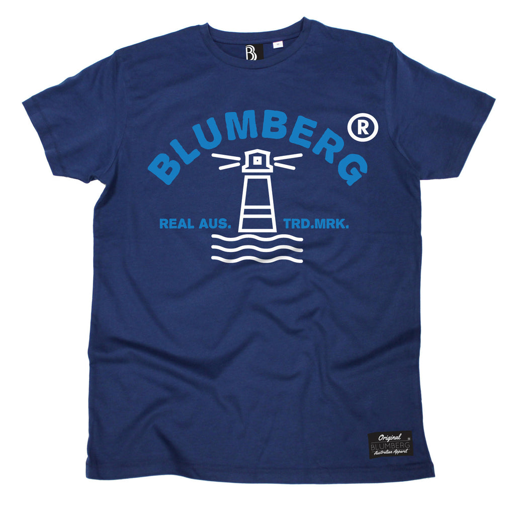 Women's Blumberg Lighthouse Chest Design - Premium T-Shirt