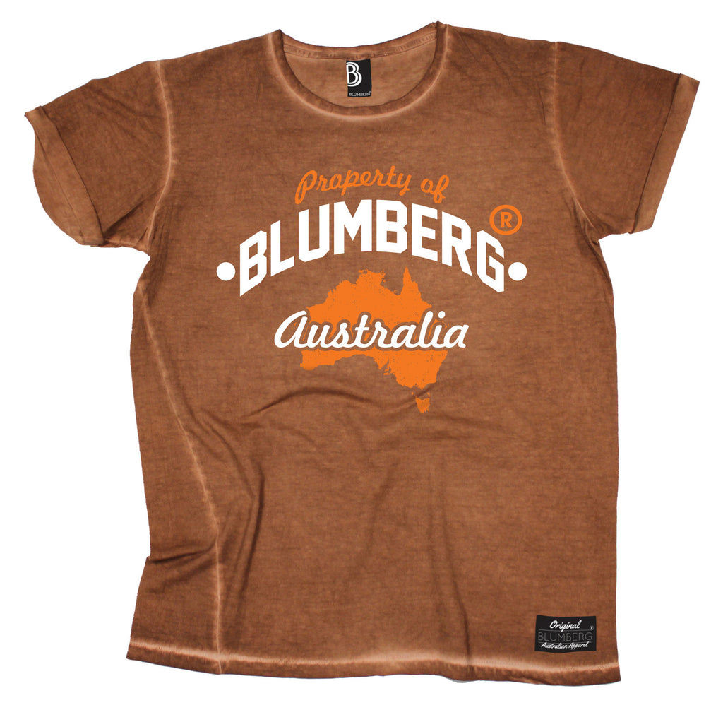 Men's Property Of Blumberg Australia Map Premium T-Shirt
