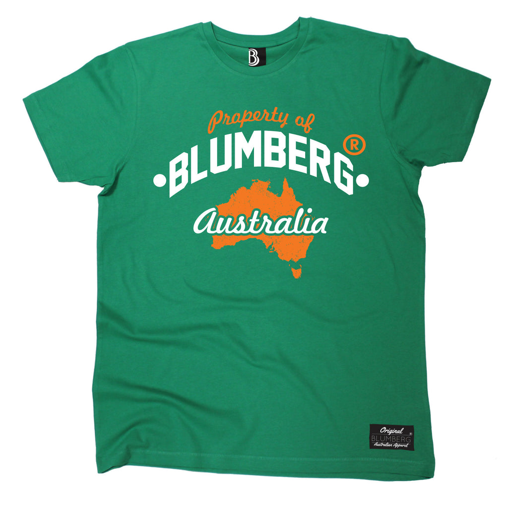 Men's Property Of Blumberg Australia Map Premium T-Shirt