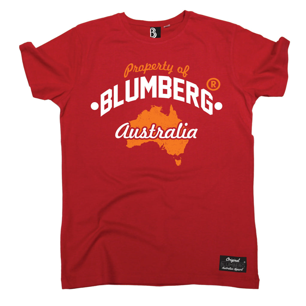 Men's Property Of Blumberg Australia Map Premium T-Shirt
