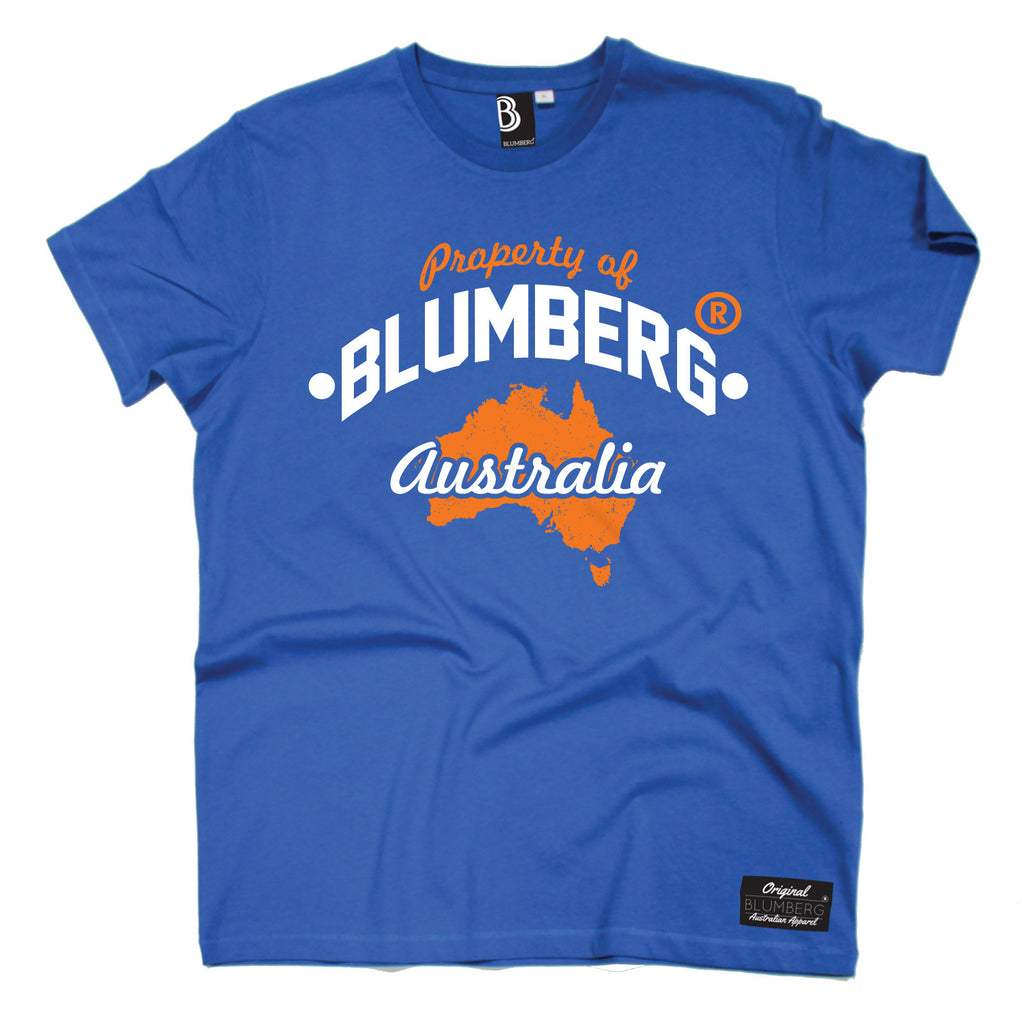 Men's Property Of Blumberg Australia Map Premium T-Shirt