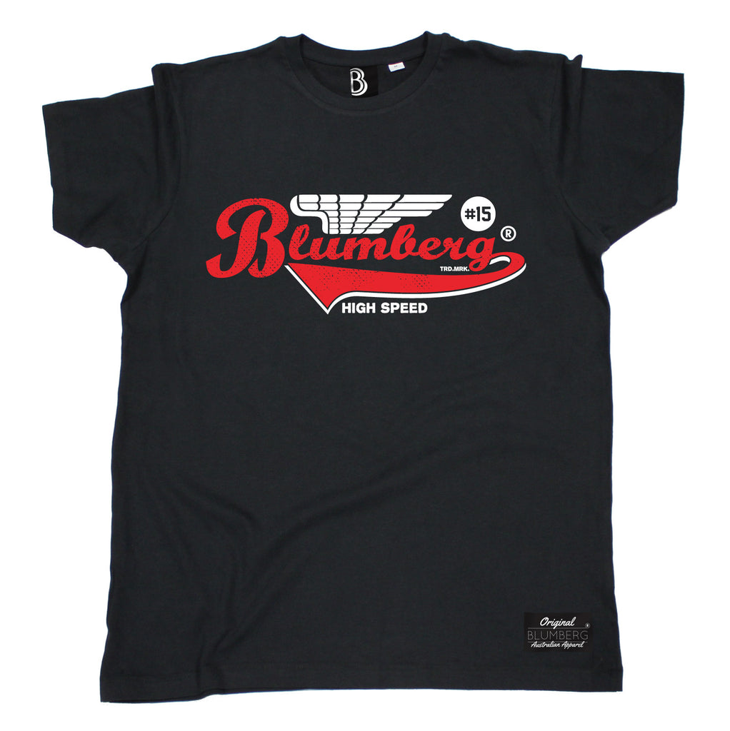 Blumberg Men's Blumberg Red Wing #15 High Speed Premium T-Shirt