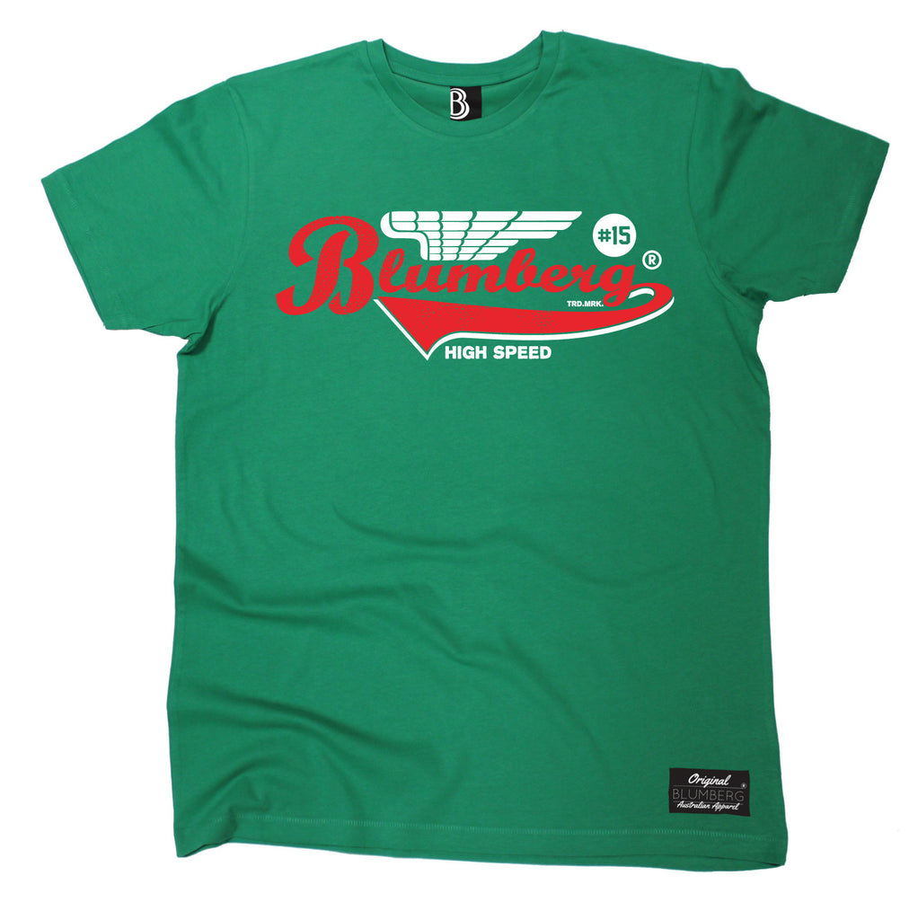 Blumberg Men's Blumberg Red Wing #15 High Speed Premium T-Shirt